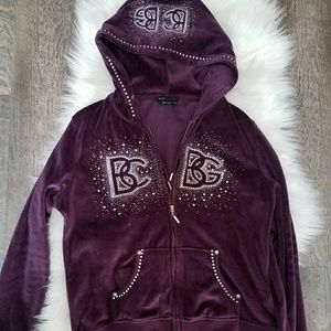 BCBG MaxAzaria Blinged Hoodie.